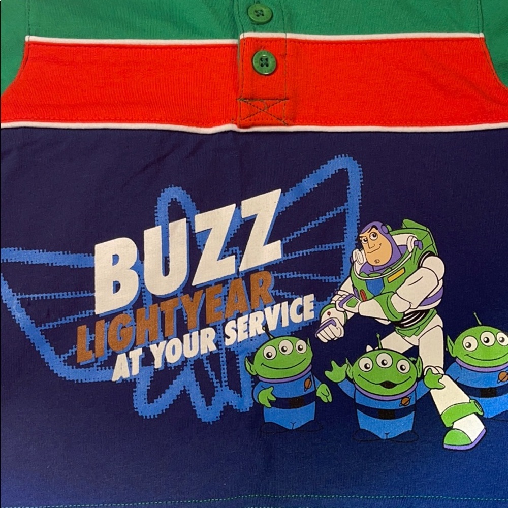 2 Piece Infant Boys Toy Story Polo & Short Set - Picture 3 of 7